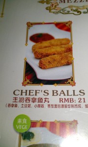 "chef's balls"
